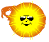 sun with face